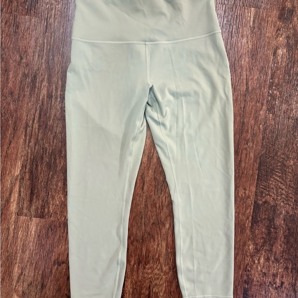 lululemon athletica Pants - Lululemon Wunder Everlux Train High-Rise Crop 23" - Palm Court - Size 10